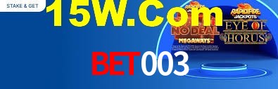 Welcome Bonus Bet003